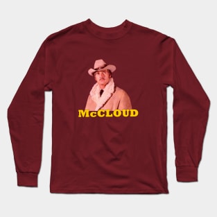 McCloud - Dennis Weaver - 70s Tv Show Long Sleeve T-Shirt